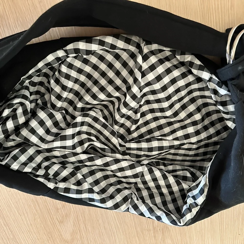 Tomkas Black and Orange Pet Sling